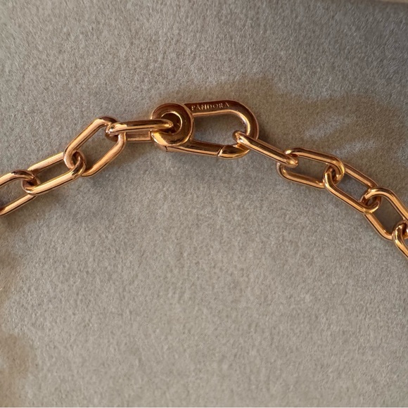 Pandora ME Link Chain Necklace - 14k Rose Gold-Plated - Picture 5 of 7